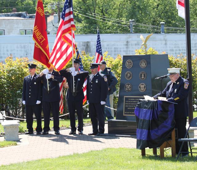 Memorial Day 2013. The Nanuet Fire Department helps remember all of those who made the ultimate sacrifice to our great nation.
Photo by Vincent P. Tuzzolino